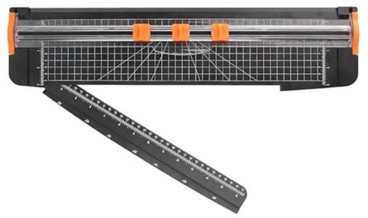 Papiersnijder 45,7 cm - Grote papiertrimmer met schuifregelaar voor inpakpapier, knutselpapier en meer