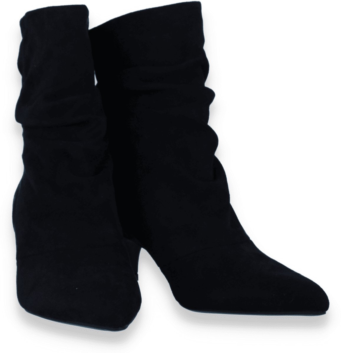 Mode-mania Dames Enkellaars | Zwart | Maat: 36