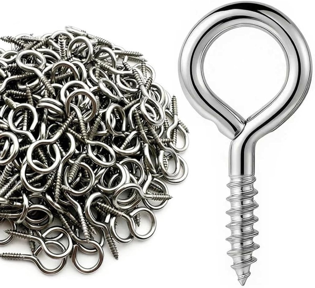 100 Schroefogen voor DIY Sieraden, Ambacht en Hangertjes