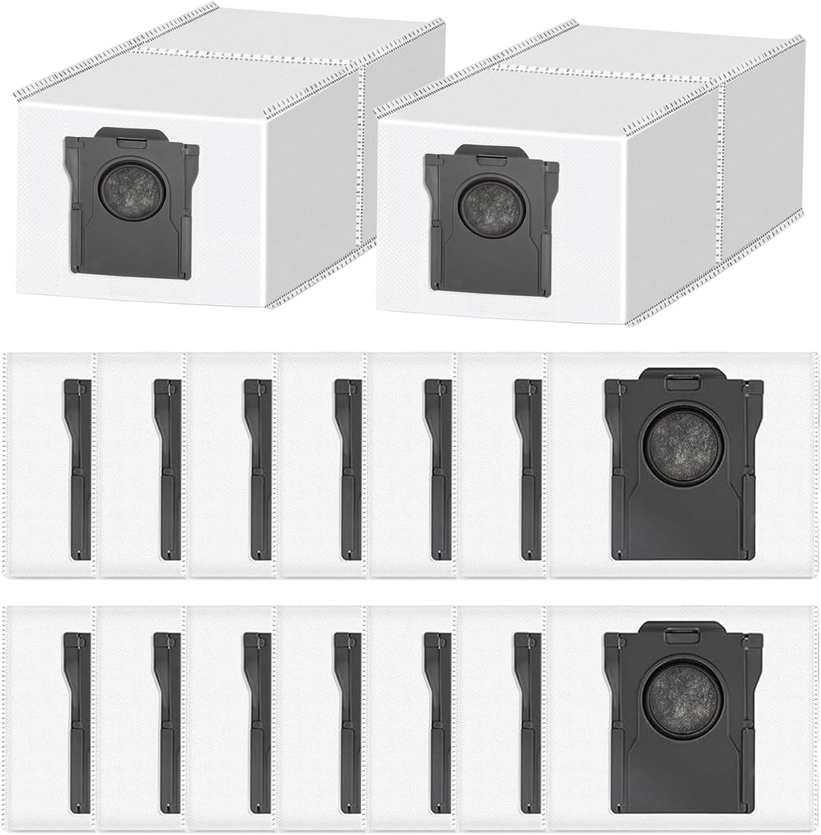 16 Pack Stofzakken voor Dreame Robot Vacuüm