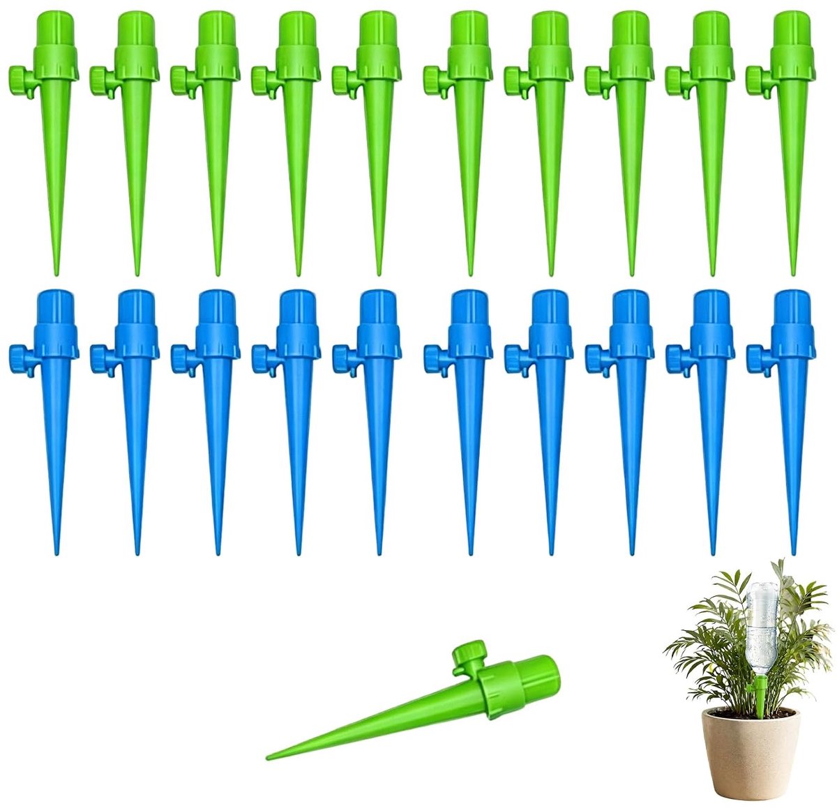 Automatische druppelirrigatieset