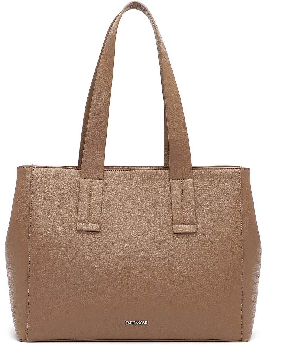 EMILY & NOAH Shopper E&N Ludowika ( 65801 ) - Dames handtassen - taupe 900