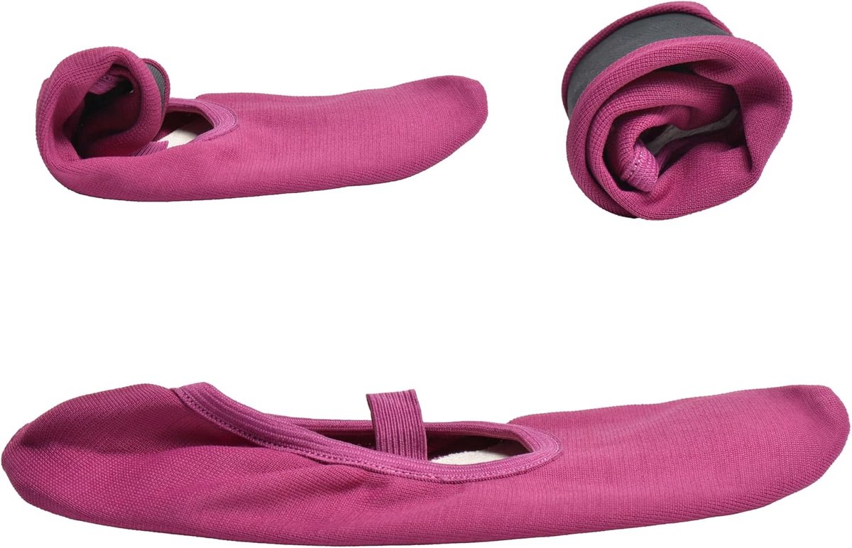Trampolineschoenen, gymnastiekschoenen, zwart, wit, blauw, roze, bordeauxrood, 35 EU