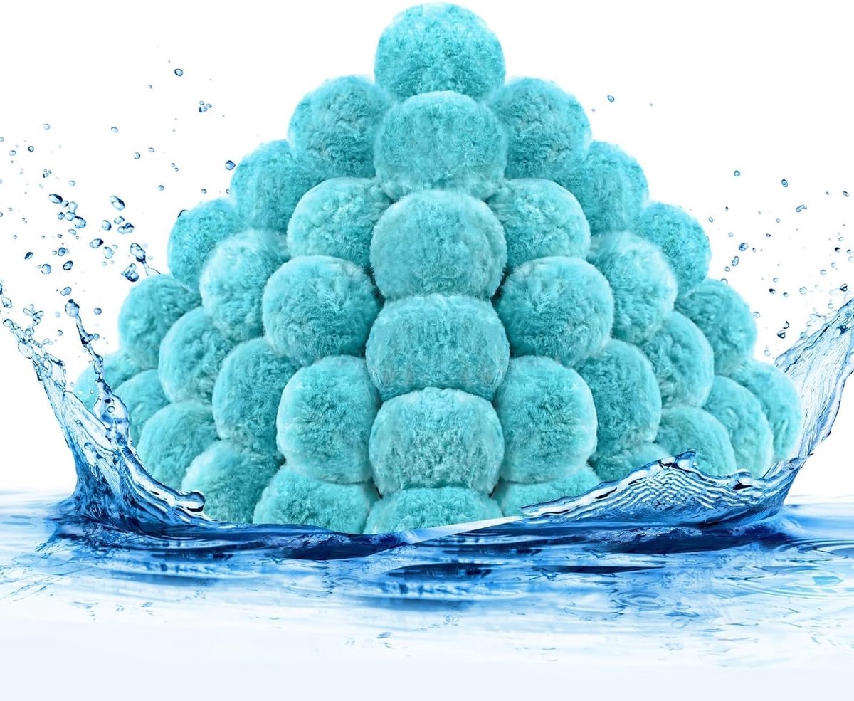 Vervangende Pool Filter Balls van 1300 g voor optimale waterfiltratie en reiniging van zwembaden
