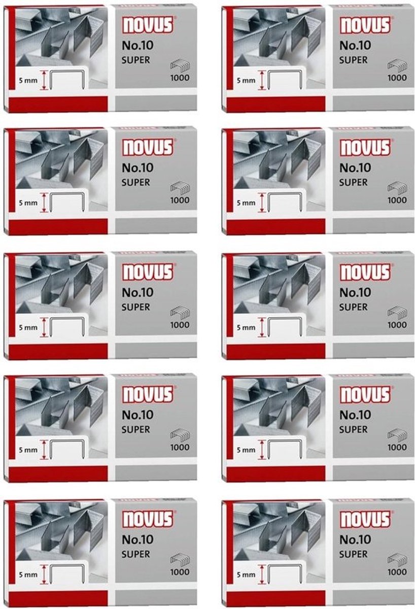 Nietjes No.10 voor Nietmachine, 3000 Stuks