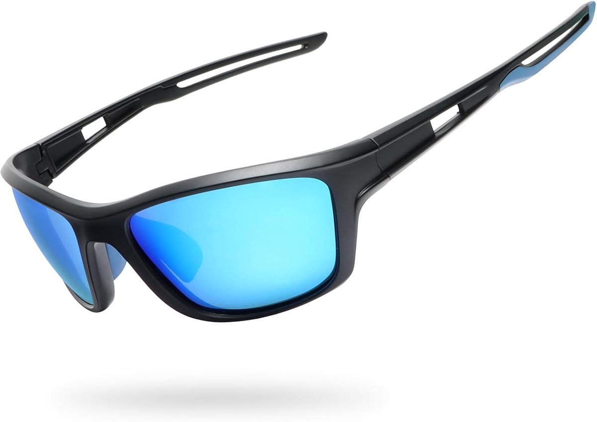 Fietsbril voor dames en heren, gepolariseerde UV400-bescherming, hardloopbril, HD-zicht, volledig frame, zonnebril, ultralichte snelle bril