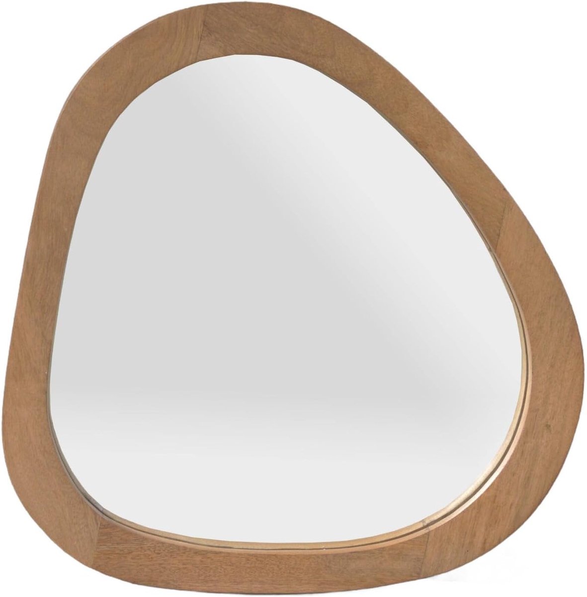 Spiegel Lou naturel mangohout 43 cm