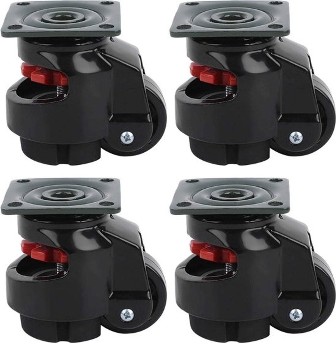 Niveau Aanpassing Caster GD - 40F Zware Industriële Roller Wiel Nivellering Zwenkwielen voor Bewegende Werktafels - Hoge Kwaliteit
