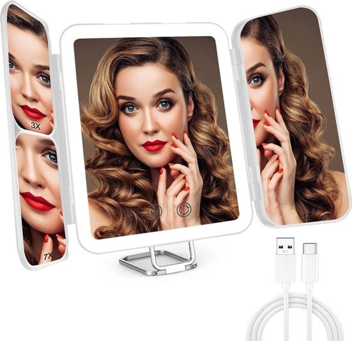 Luxe make up spiegel - make up mirror - mirror