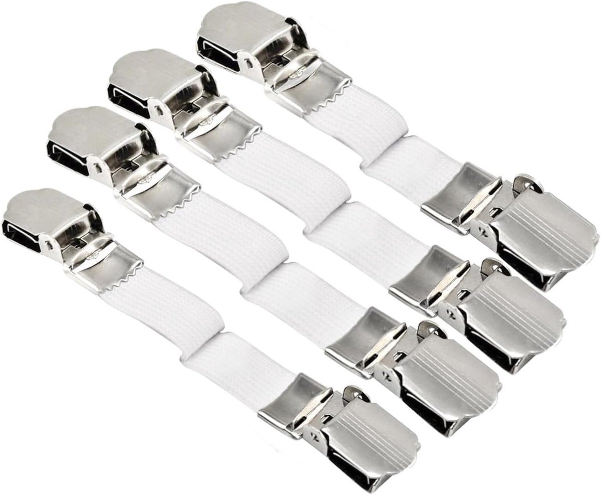 Strijkplank cover clips - elastisch en stevig - rimpelvrij - voor eenvoudig bevestigen - ShopVlot