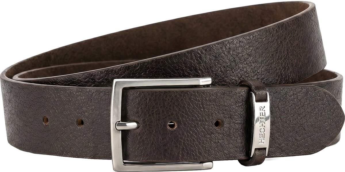 HECHTER leren heren riem - bruin