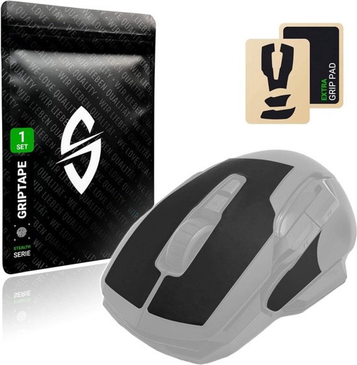 Anti-slip Muis Grips Stickers voor Gaming Muizen - Verbeterde Precisie en Controle