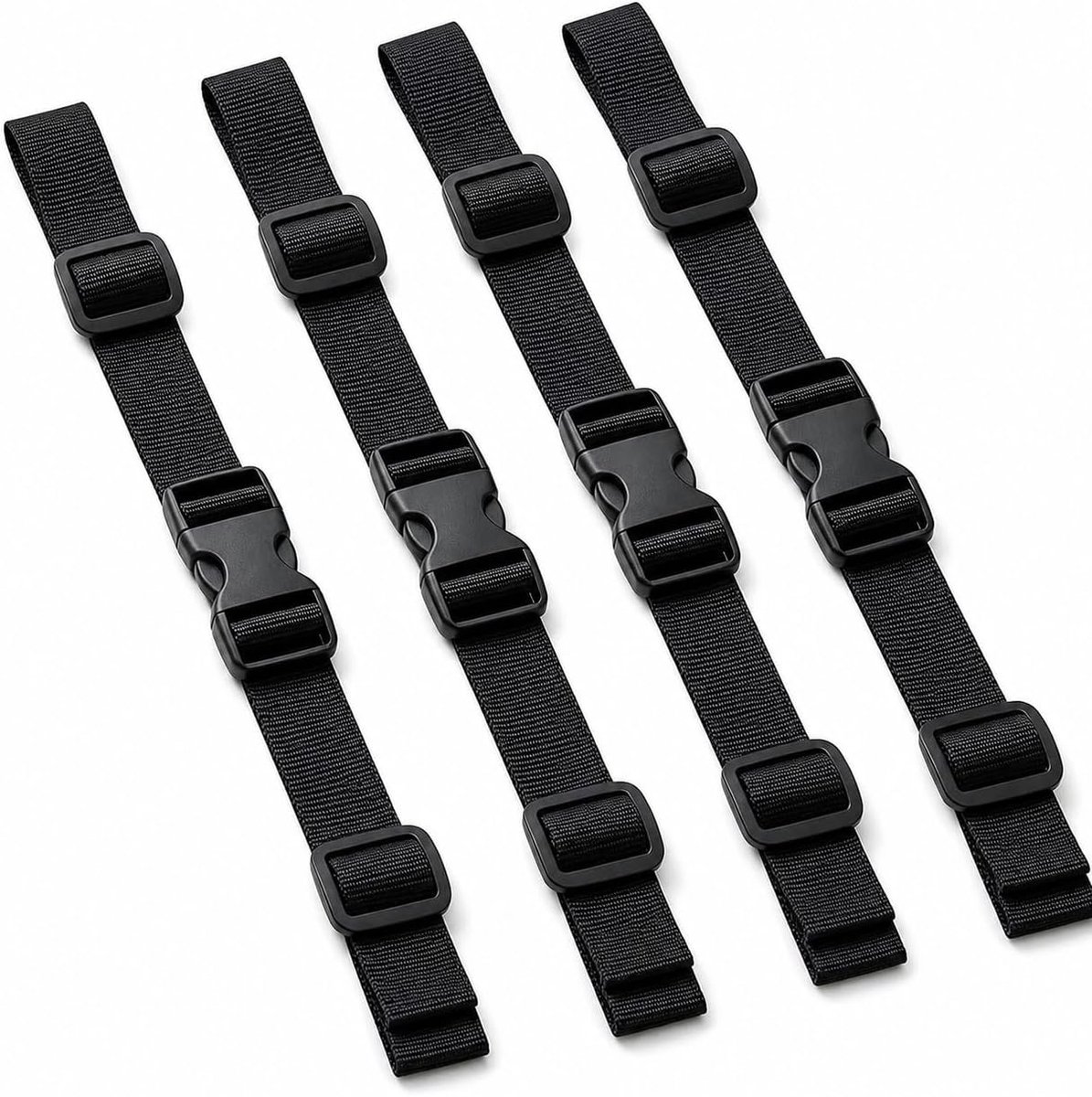 Banden voor rugzak, nylon riem met antislip snelgesp, accessoires voor wandelen, reizen, school en sport