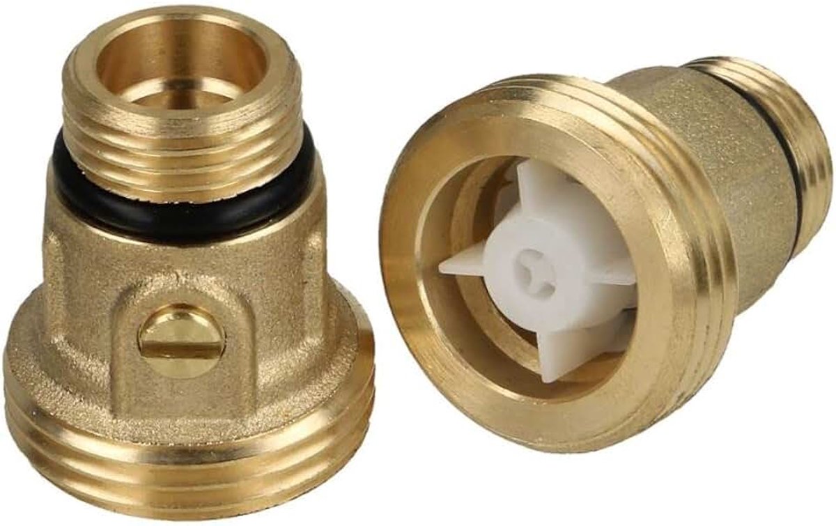 Aansluitset 1" AG x 1/2" AG messing voor circulatiepompen DN15 (1/2")