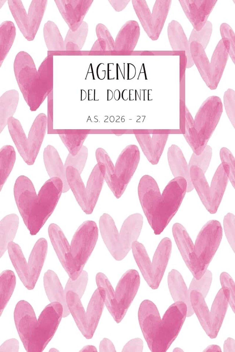 Del docente a.s. 2026/27 - Formato A5 - Interni in B/N