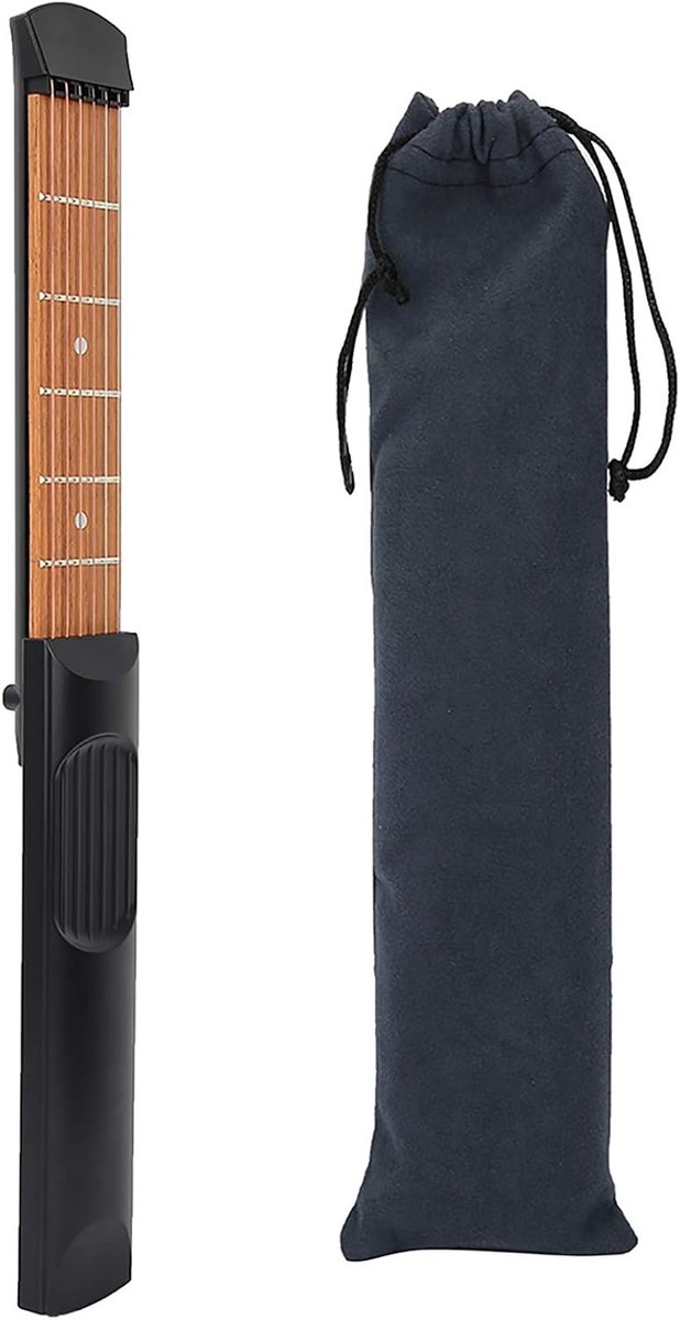 Draagbare mini-gitaartrainer, vingersnelheidsversterker, oefenaccessoires voor beginners, verbeter de behendigheidseigenschappen