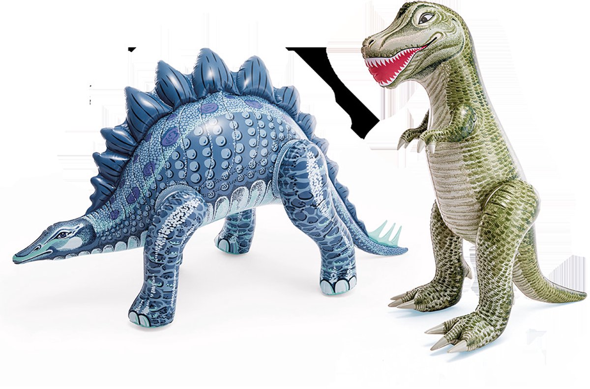 Intex 48593NP Jurrasic Dino Pals Tyrex/Stegosaurus