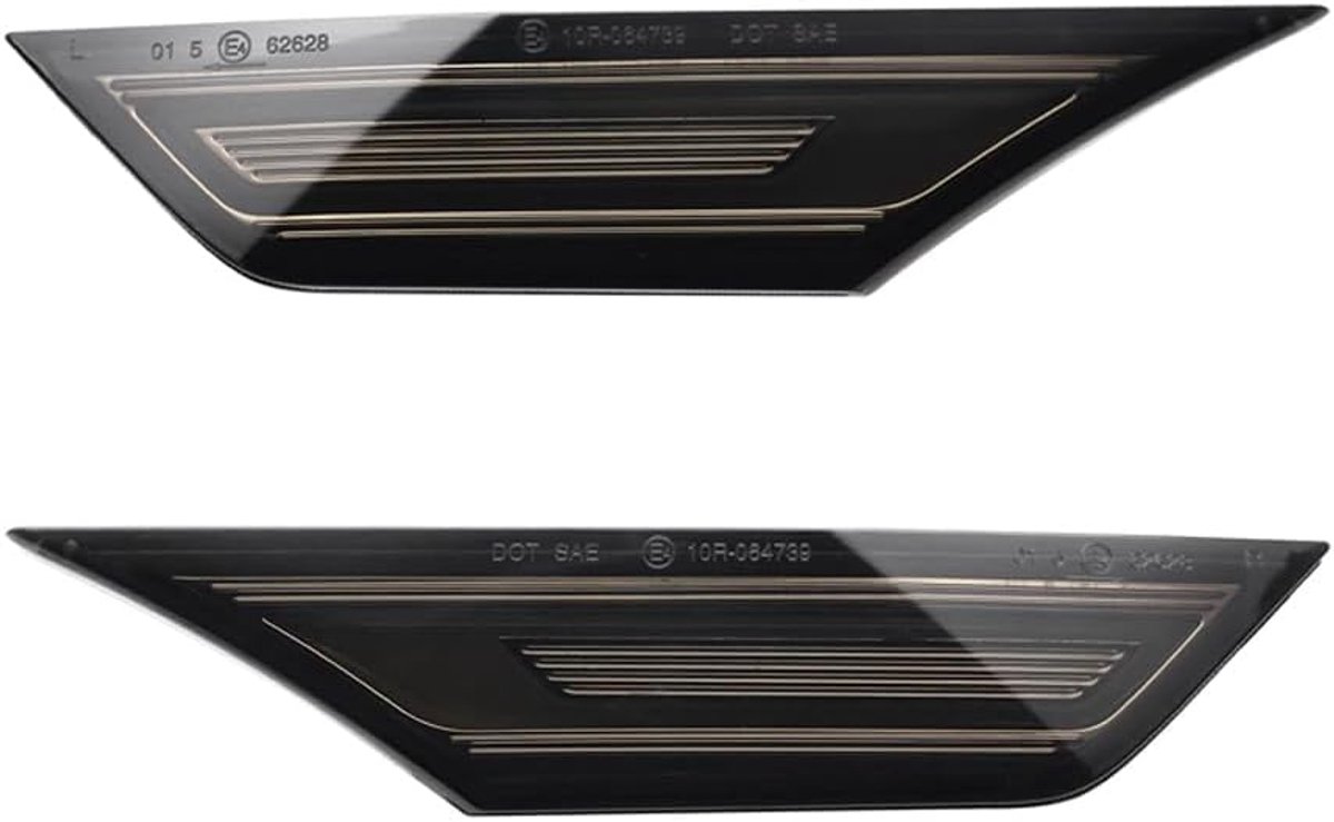 LED Zijknipperlichten compatibel met Honda Civic X 2016-2022 - Rookgrijs- incl. Dynamic Running Light & Positielicht