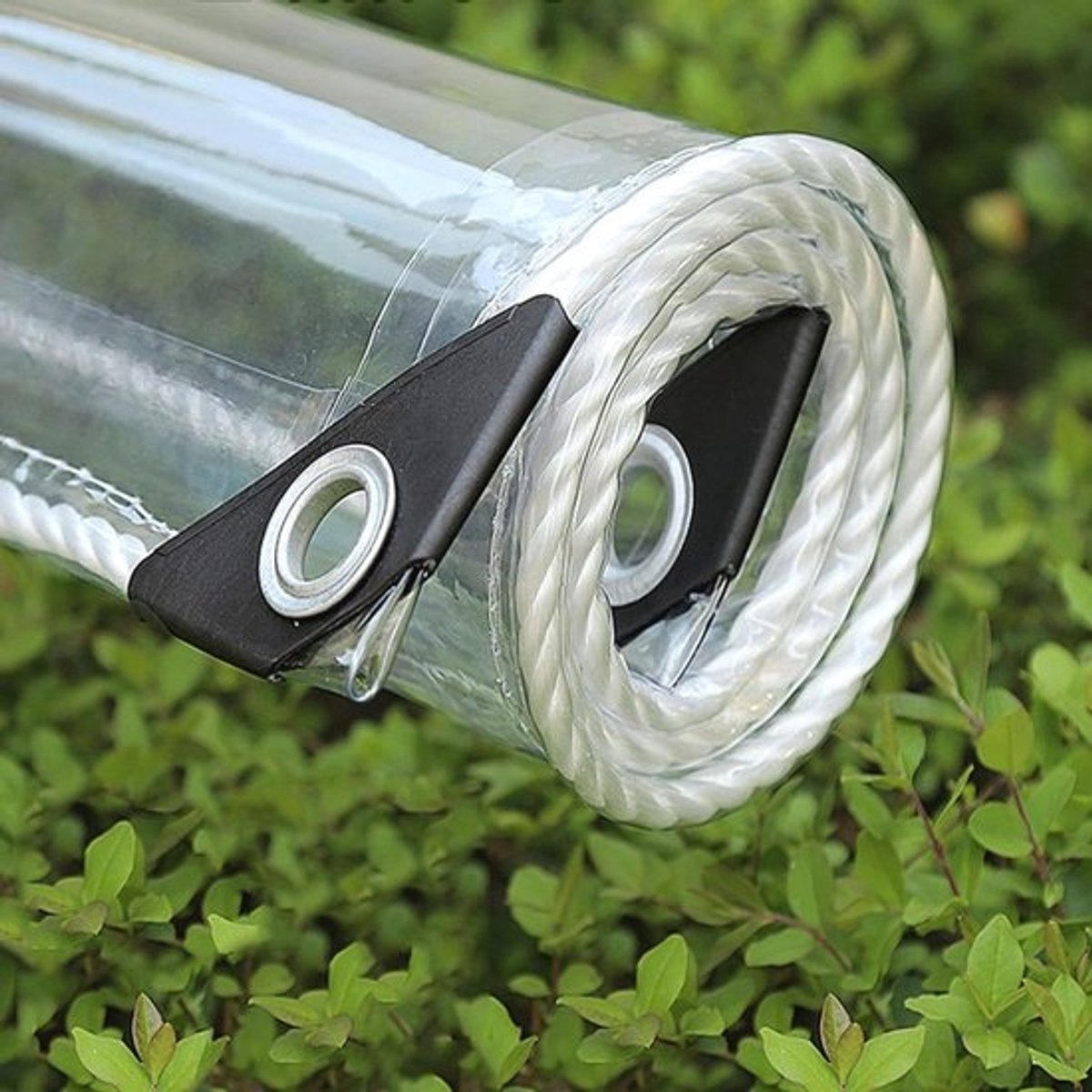 Waterdicht Transparant Dekzeil 1 x 3 m - Flexibele Bescherming voor Tuinmeubelen, Planten en Meer