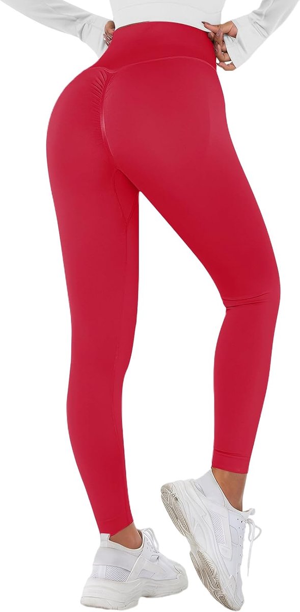Sportlegging voor dames, push-up broek, yoga, gym, hoge taille, panty, ondoorzichtig, anti-cellulitis, sportkleding voor fitness, joggen