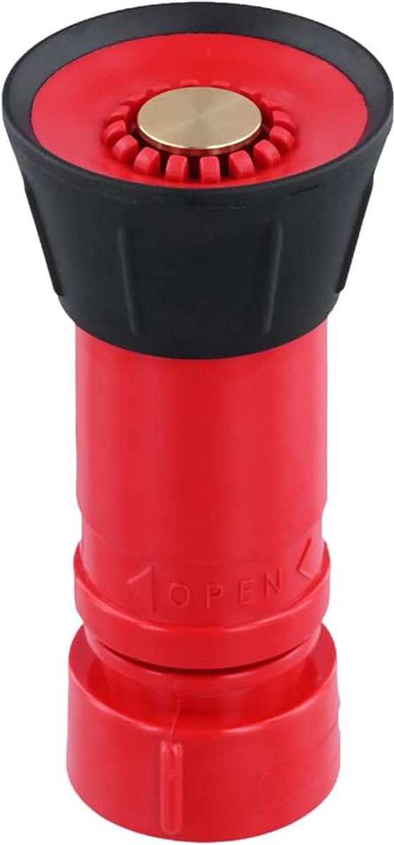 Nozzle Heavy Duty Metalen Watermondstuk Met Hogedruk Brandweerman Slang Nozzle Sprinkler, Voor Wassen En Reinigen