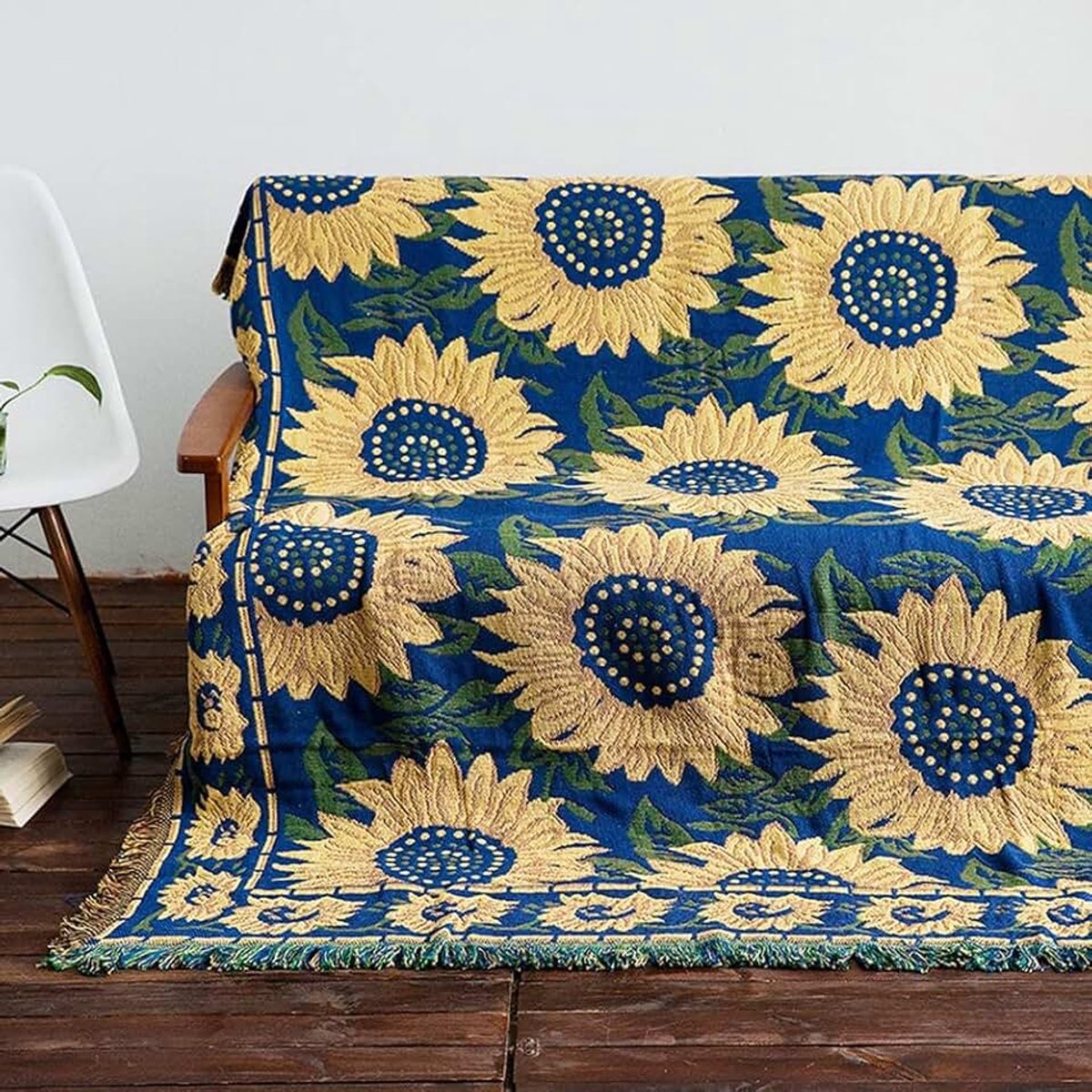 Sofa handdoek geweven gooi deken Slipcover gooien deken met kwast dikker antislip gooien cover voor stoel bed bank