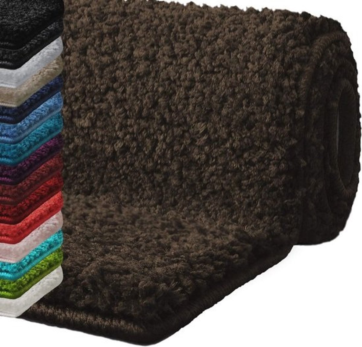 Hoogpolige Badmat Sky Soft - Zacht en Pluizig Badkamertapijt in Shaggy Look - Antislip en Wasbaar
