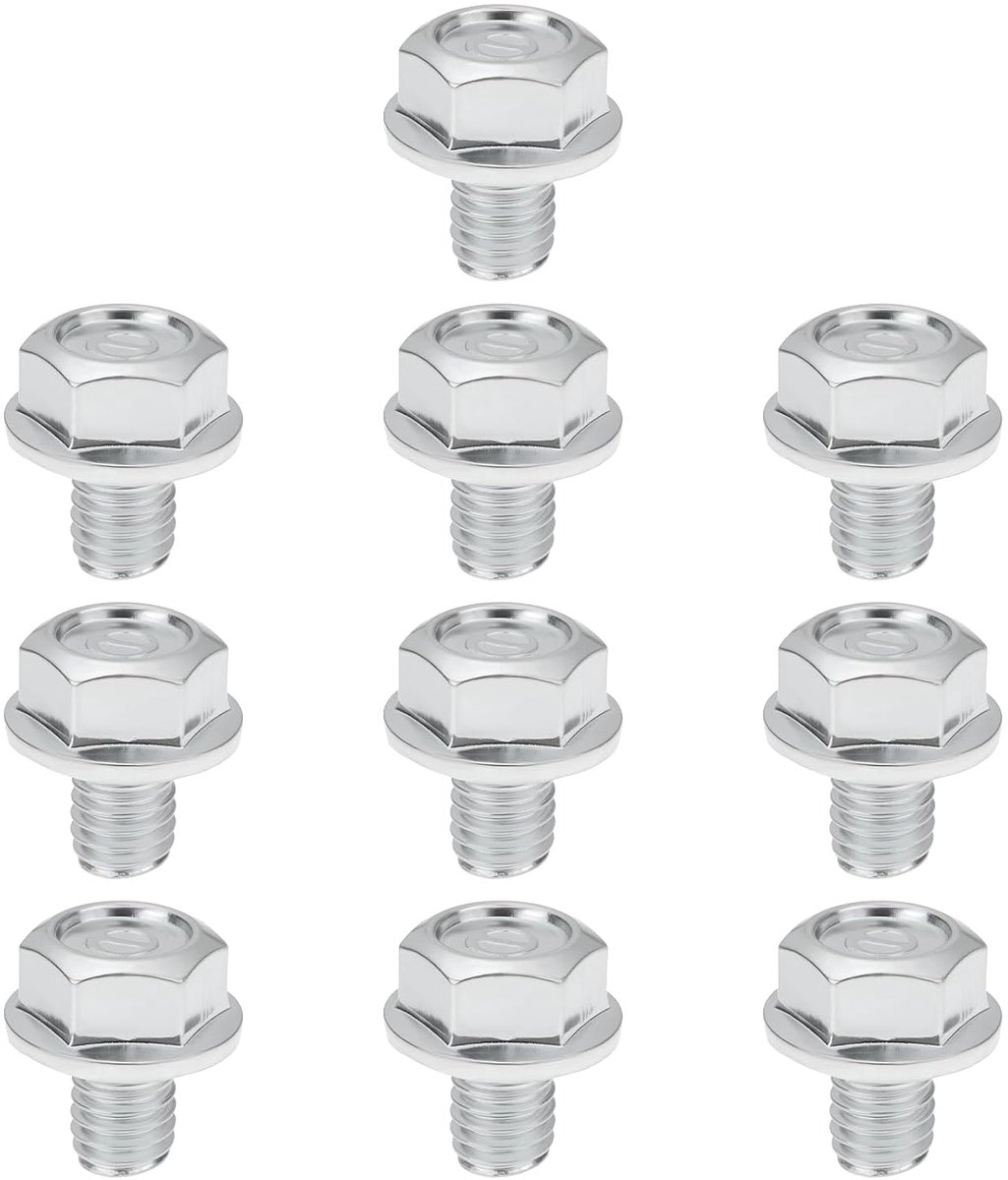 Store 10 Stks M6x10mm Terugslag Bouten 90008-ZE2-003 Compatibel met Honda GX160 GX200 GX240
