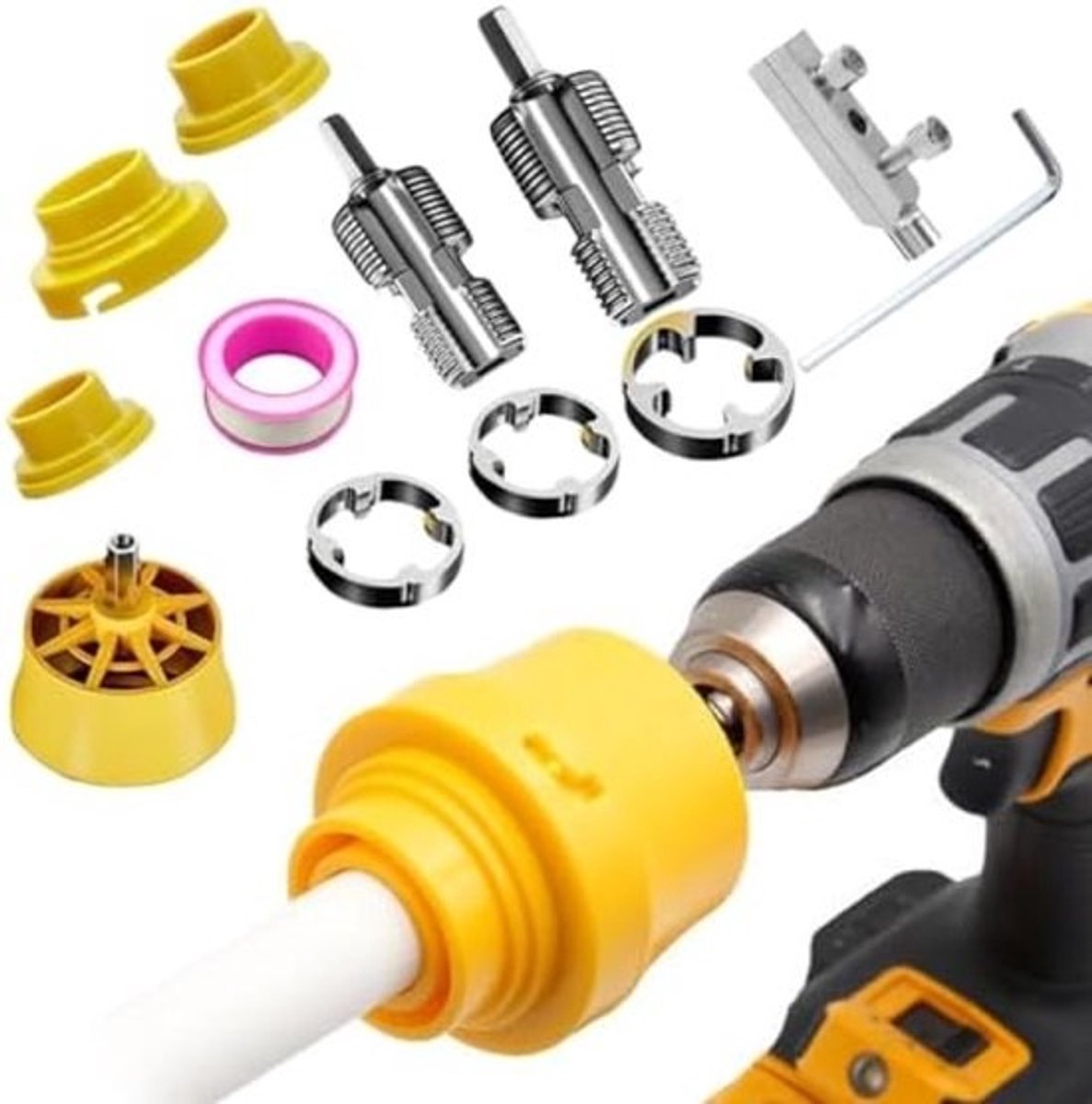 PVC Buisdraadsnijset - Handgereedschap voor Buisverbindingen