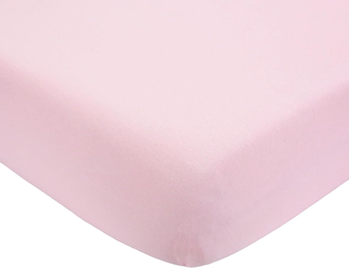 Hoeslaken, 60 x 120 cm, roze