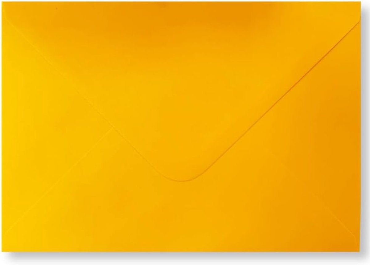 Rechthoekige Enveloppen 11.4x16.2cm, Metallic Goud