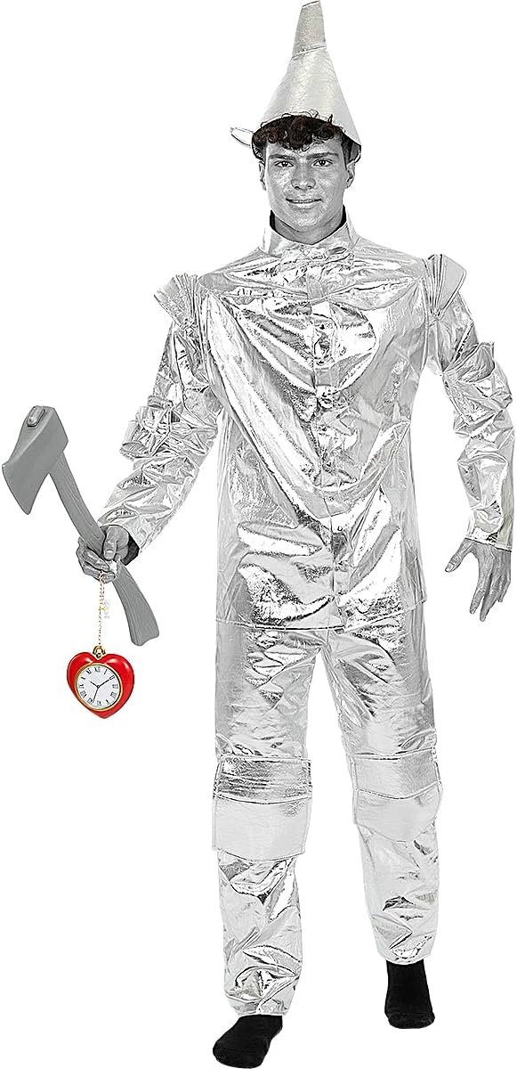 Dorothy, De Tovenaar van Oz - Kostuum voor Volwassenen, Accessoire verkleedkleding en rekwisieten voor Halloween, carnaval & feesten - Grijs/Zilver
