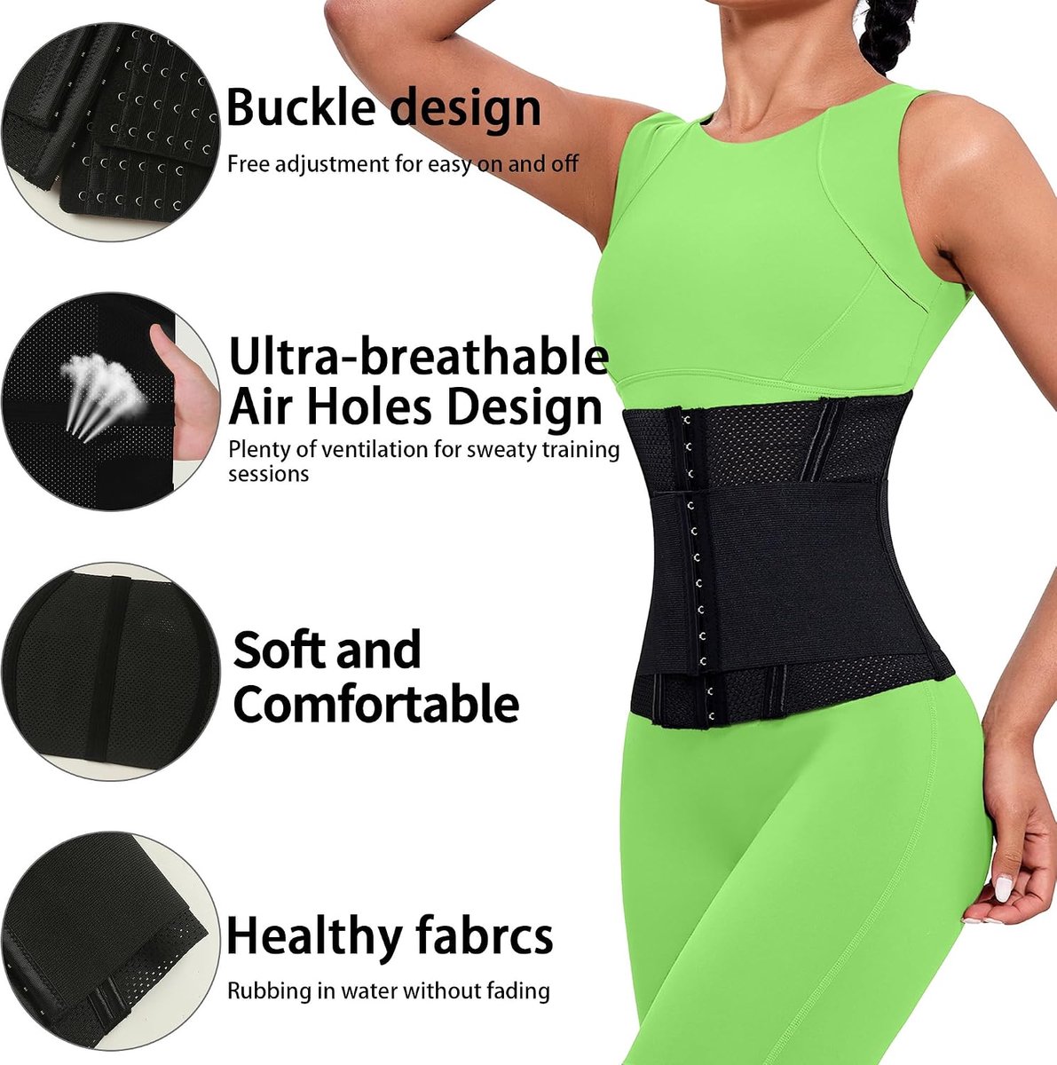 Taille Cinchers Womens Taille Corset Ademend Shapewear Gordel Buik Band Body Shaper Sport Riem