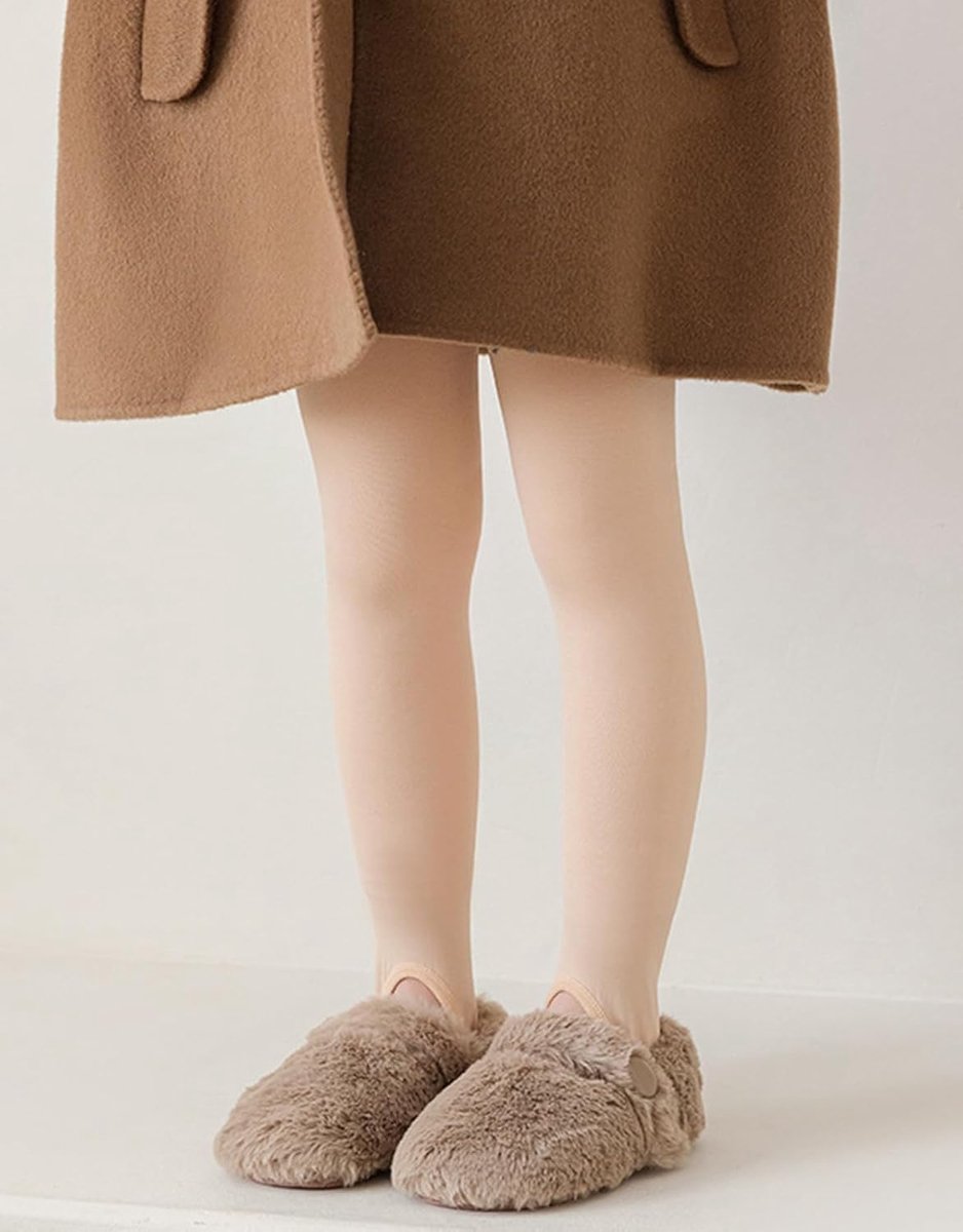 Warme Leggings Kinderen Winter Thermische Panty Ondoorzichtig Hoge Taille Elastische Thermo Broek Maillots