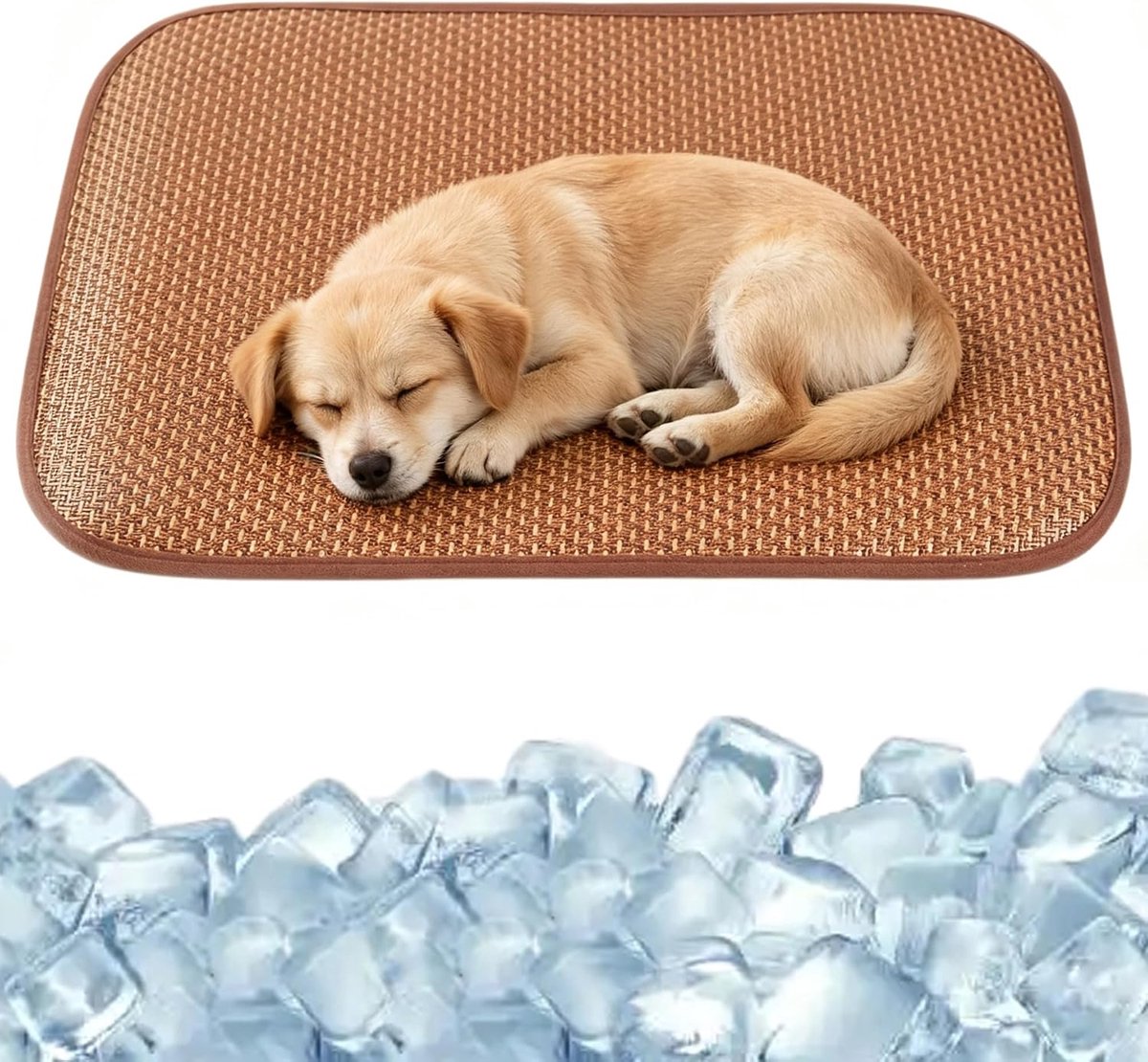 Koelmat voor honden, huisdieren, hondenmat, huisdierbed, honden, katten, koelkussen, kat, 1 stuk, voor hondenmanden, koeldeken, koelplaat, konijnen, koelmiddel, koelmiddel, hondenbed
