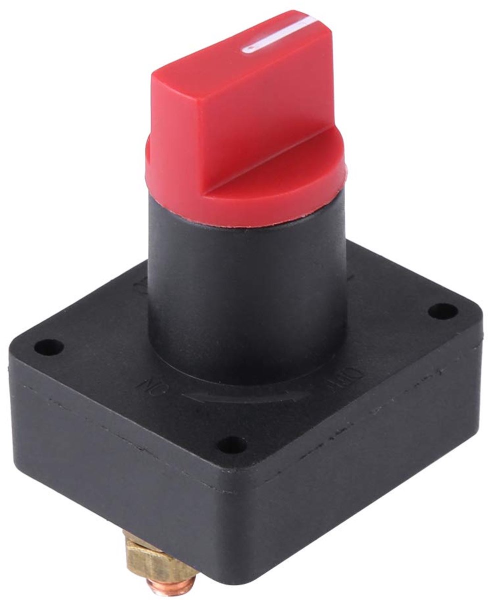 Accu Isolator 6mm 300A - Auto Truck - Uitschakel Schakelaar - Voorkomt Ongewenst Vermogen