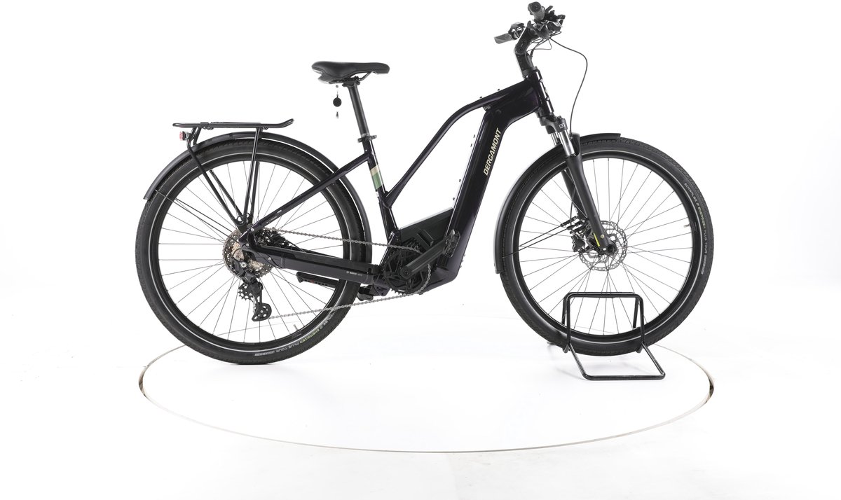 Bergamont E-Horizon Sport 6 Elektrische trekkingfiets Bosch Accu 625Wh 28" zwart