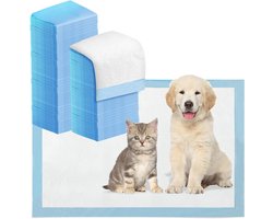 40 stuks trainingspads voor honden en puppy's, lekvrije pipi-matten voor honden, roze mat, absorberende aankleedmat, training, lekvrij, droog oppervlak