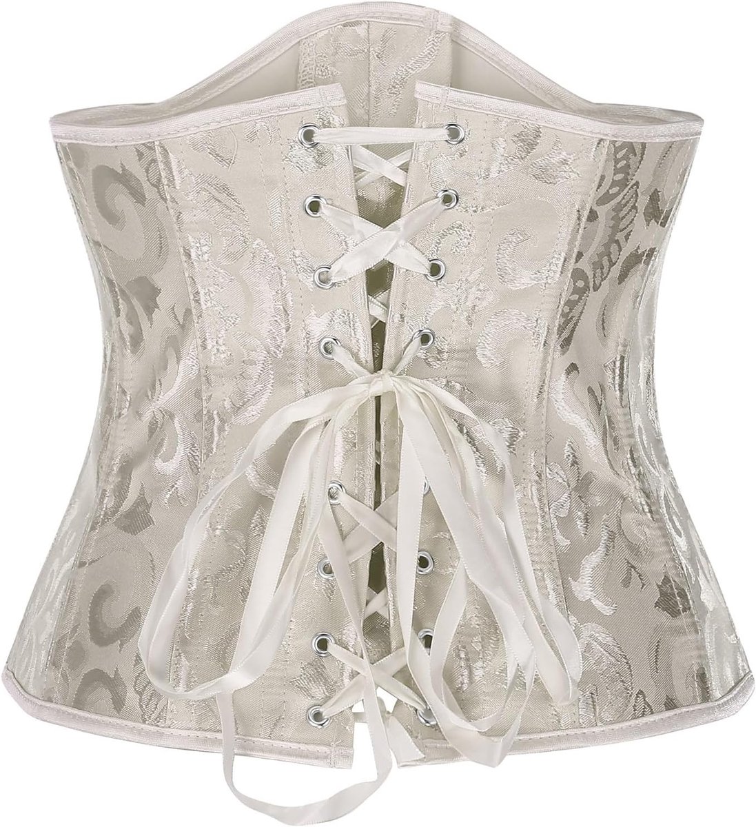 Bustier, bloemenpatroon, overbust, shapeware, dames, bovenstuk, afslankend