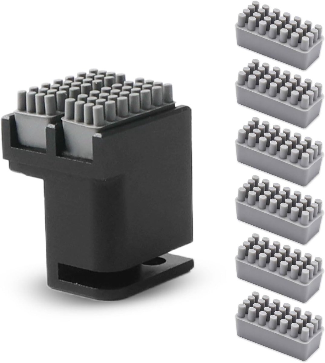 Brush PX met 6 extra siliconen borstels, Panda Brush XP reinigingsgereedschapsset voor 3D-printer Bambu Lab P1P/P1S/X1/X1C/X1E