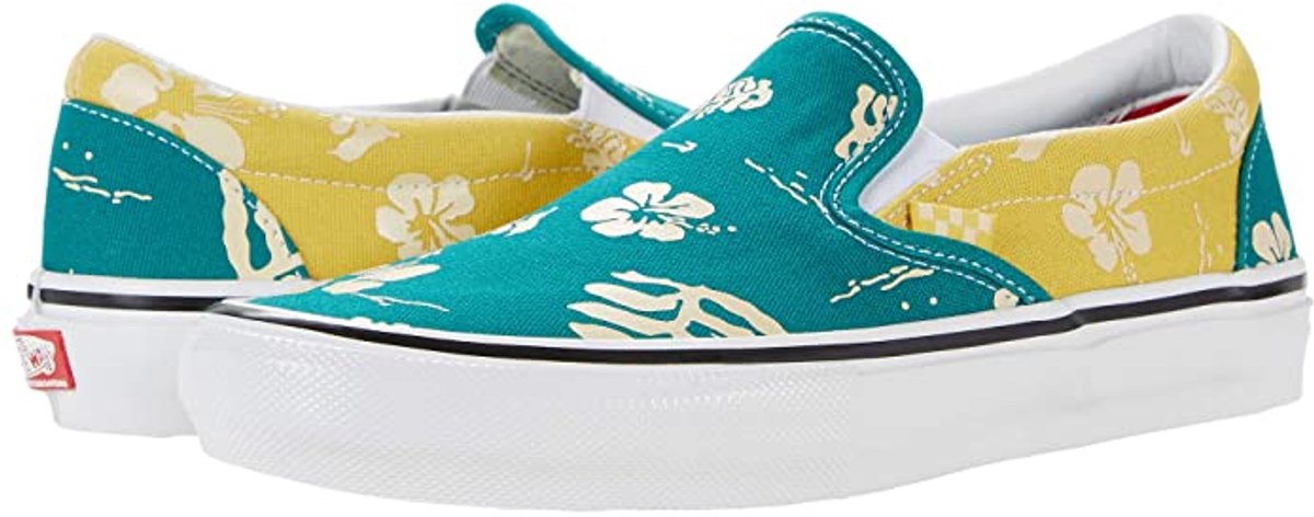 VANS MN SKATE SLIP-ON Schoenen Aloha Marine M Blauw