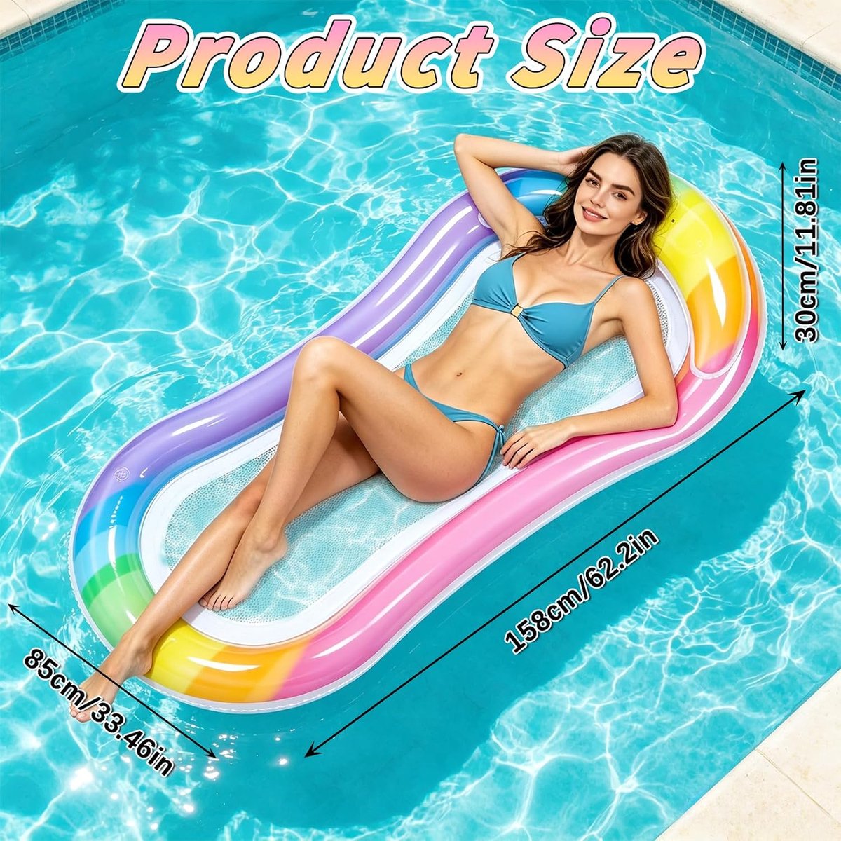 Inflatables, Lilo Zwembad Floats Volwassene