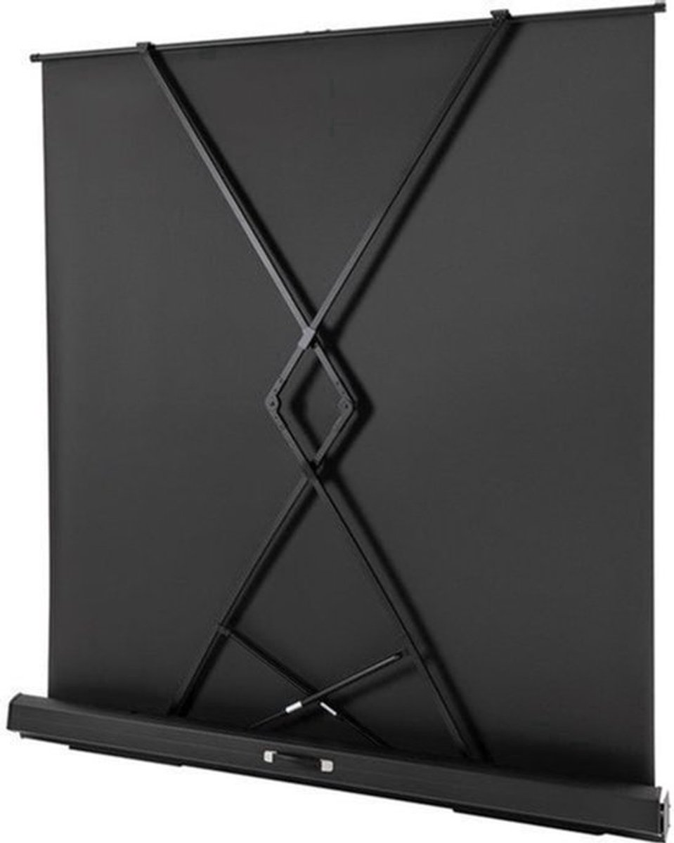 80-Inch Projectiescherm – Draagbaar Scherm – Opvouwbaar Projectie Doek – Presentatiescherm – Buiten Scherm – Fiberglass Oppervlak – Stevig Metalen Frame Met Vloerstandaard