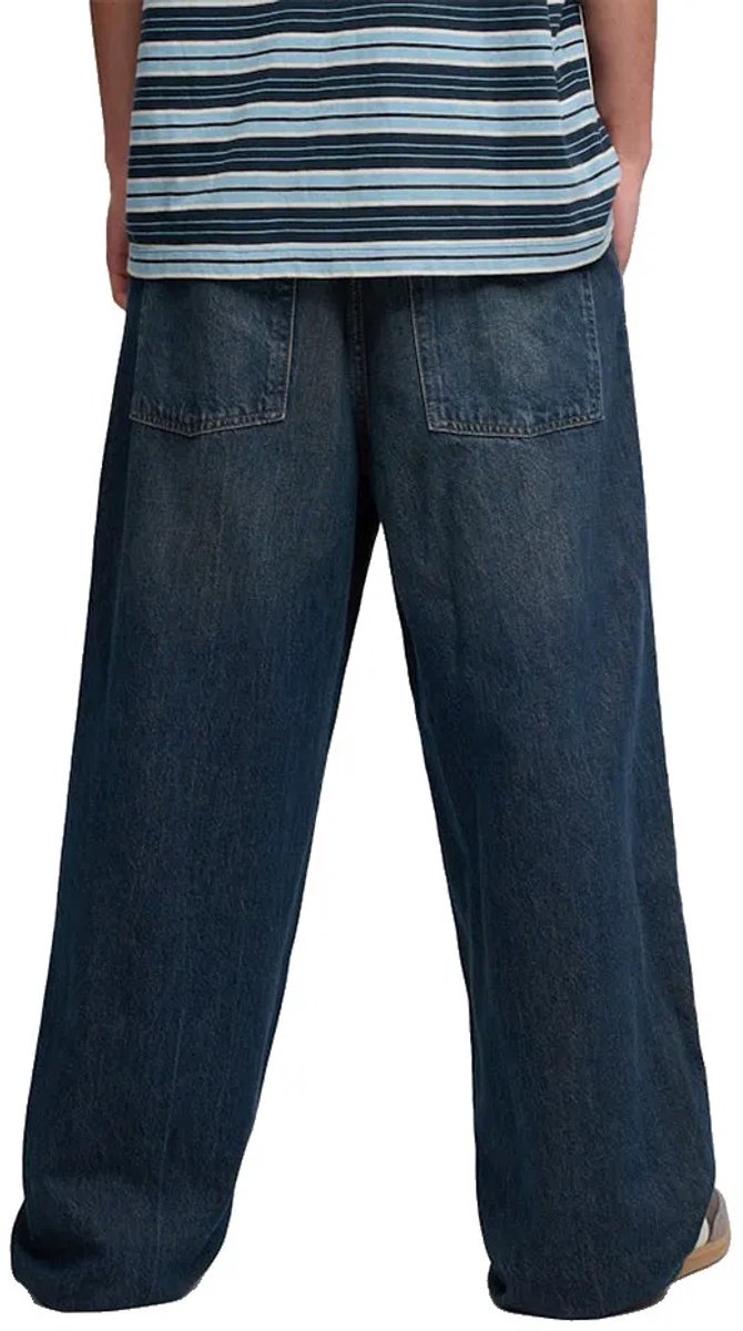 Superdry Oversized Rigid Washed Spijkerbroek 34 30 Man Viper Vintage Indigo