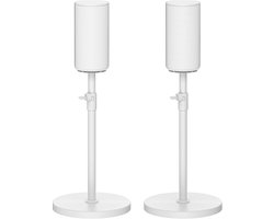 Luidsprekerstandaarden set voor Sony HT-A9 vloerluidsprekerstand – Zware surroundgeluidluidsprekerstandaarden voor Sony HT-A9 standaarden met kabelbeheer