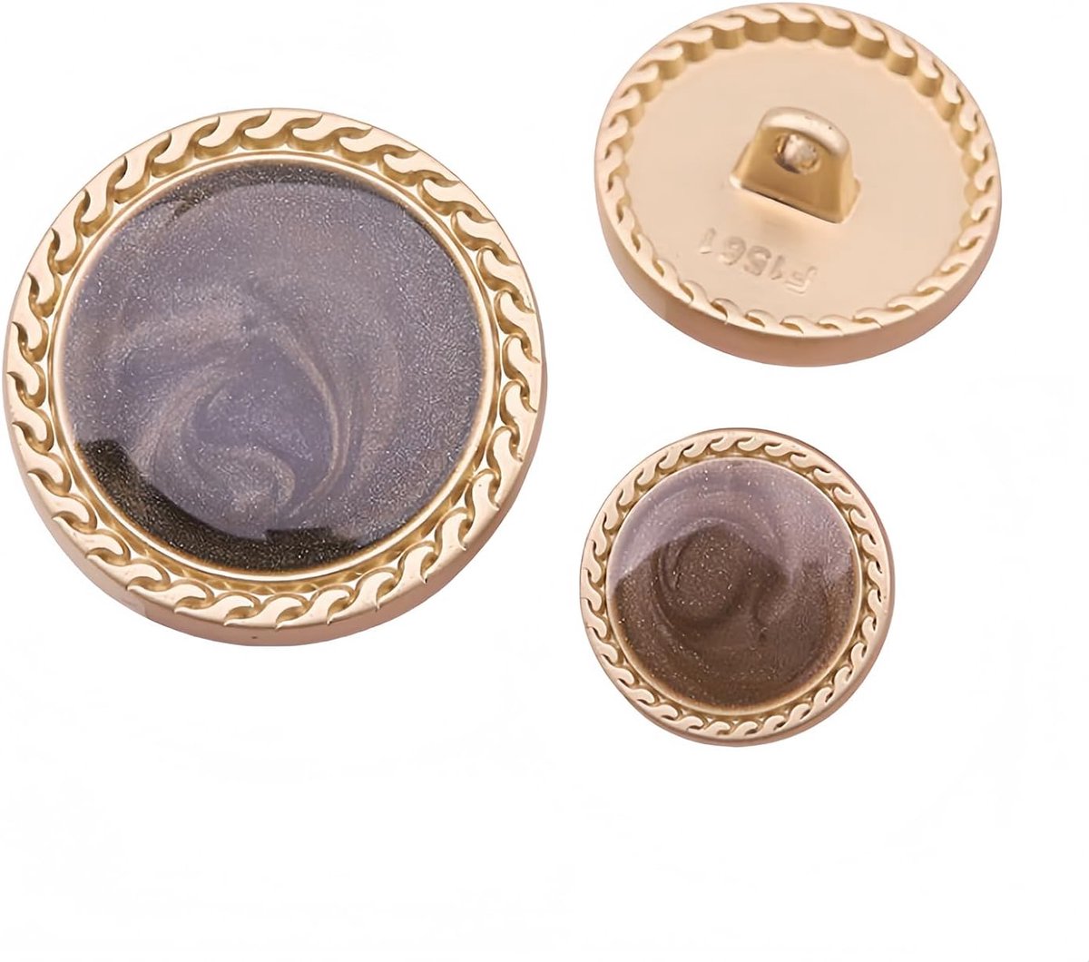 Knopen voor kledingdecoratie metalen jasknopen doe het zelf naaien ambacht accessoires
