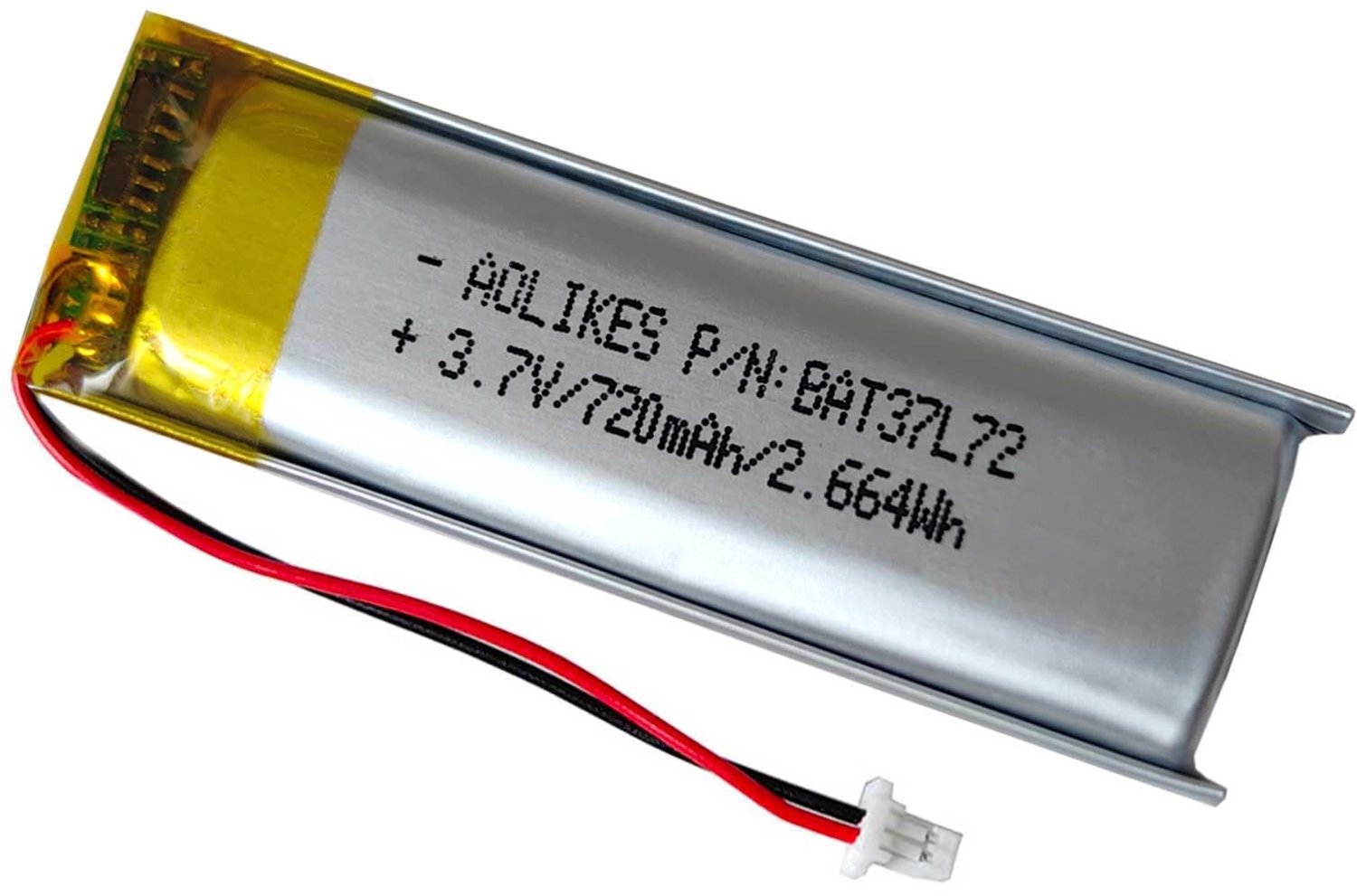 720mAh Oplaadbare Batterij voor Bluetooth Communicatiesystemen
