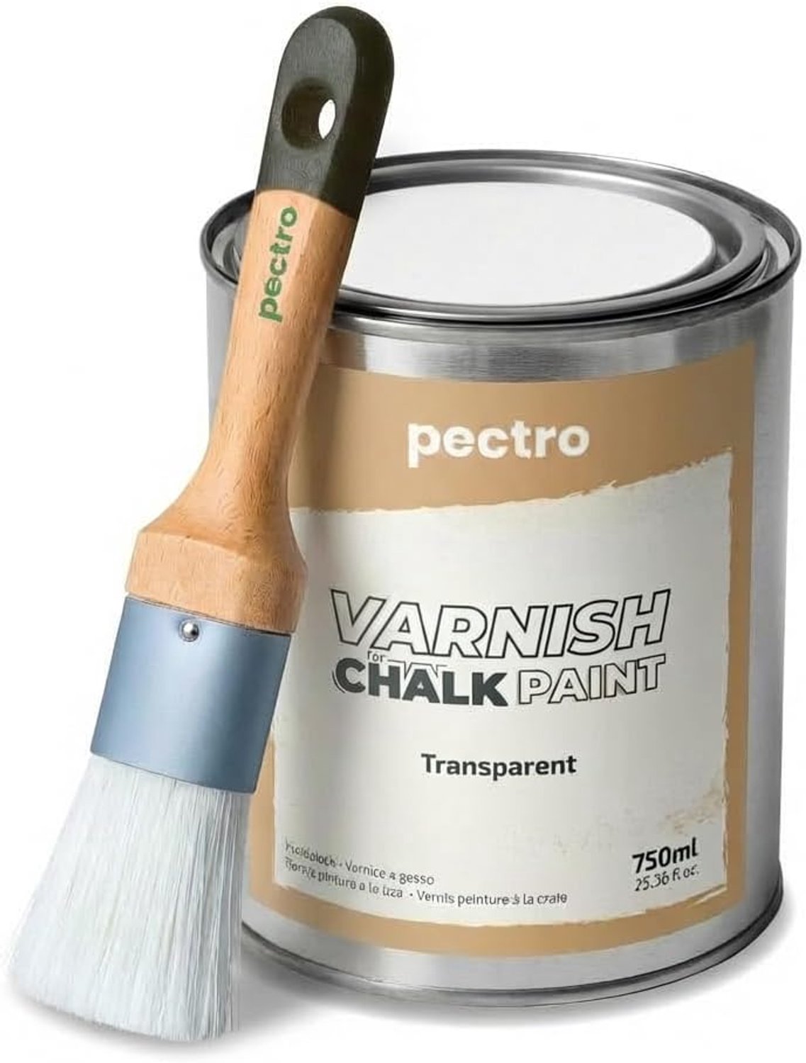 Vernis voor krijtverf transparant - watergedragen - matte of satijnen afwerking - eenvoudig schoon te maken - Homevero