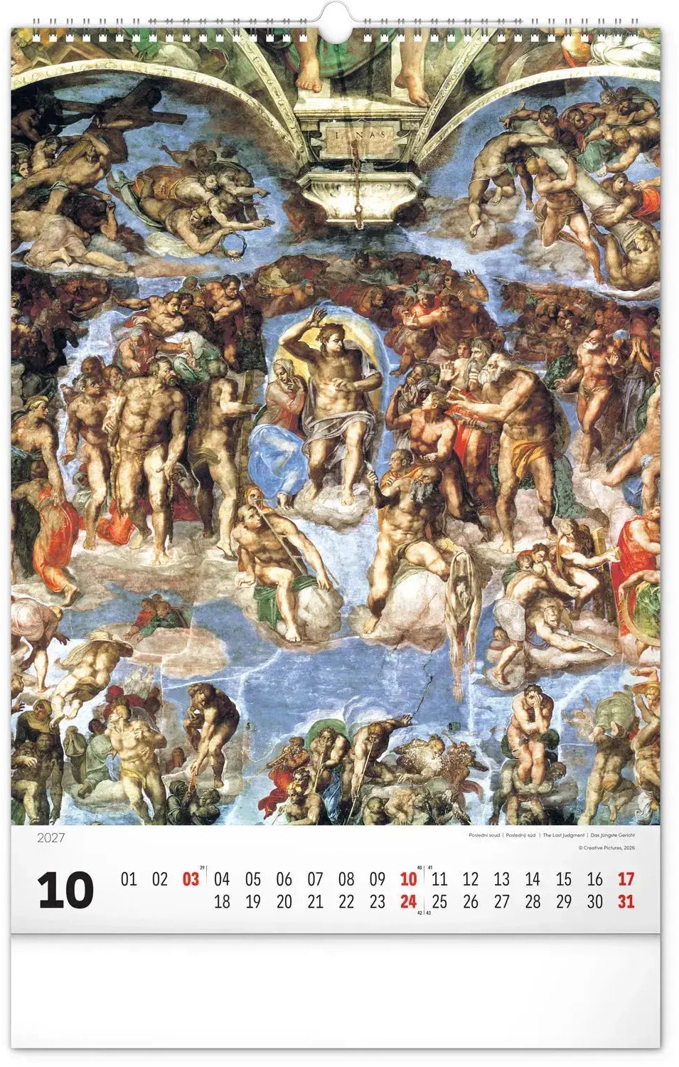 Renaissance Kalender Groot 2027