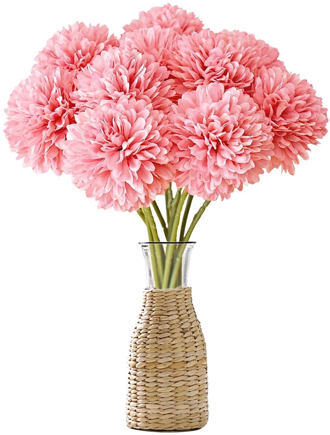 12 Stuks Kunstmatige Hortensia Bloemen voor Decoratie